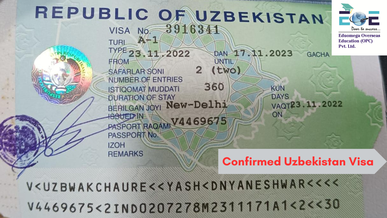 Uzbekistan Visa 4